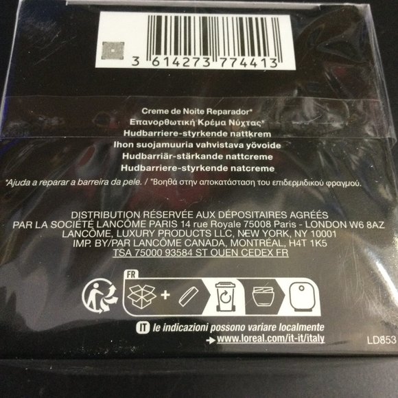 Lancome Ladies Advanced Genifique Night Cream 1.7 50ml Skin Care - Picture 6 of 7